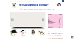 Desktop Screenshot of abrcollege.com